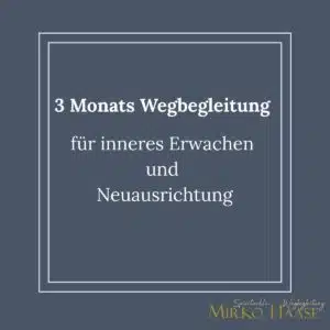 3 Monats Wegbegleitung